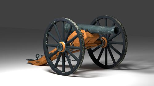 Civil War Cannon preview image